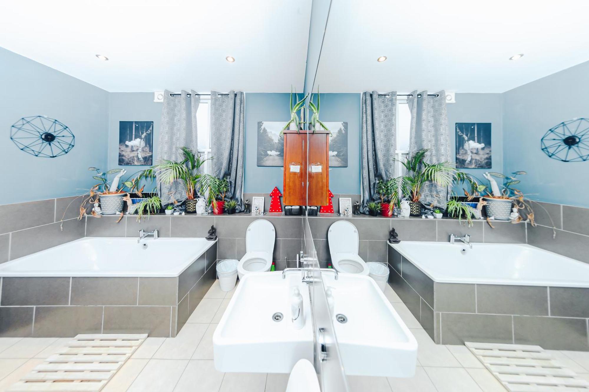 Master En - Townhouse Double With Garden & Hot Tub Quarto em Acomodações Particulares