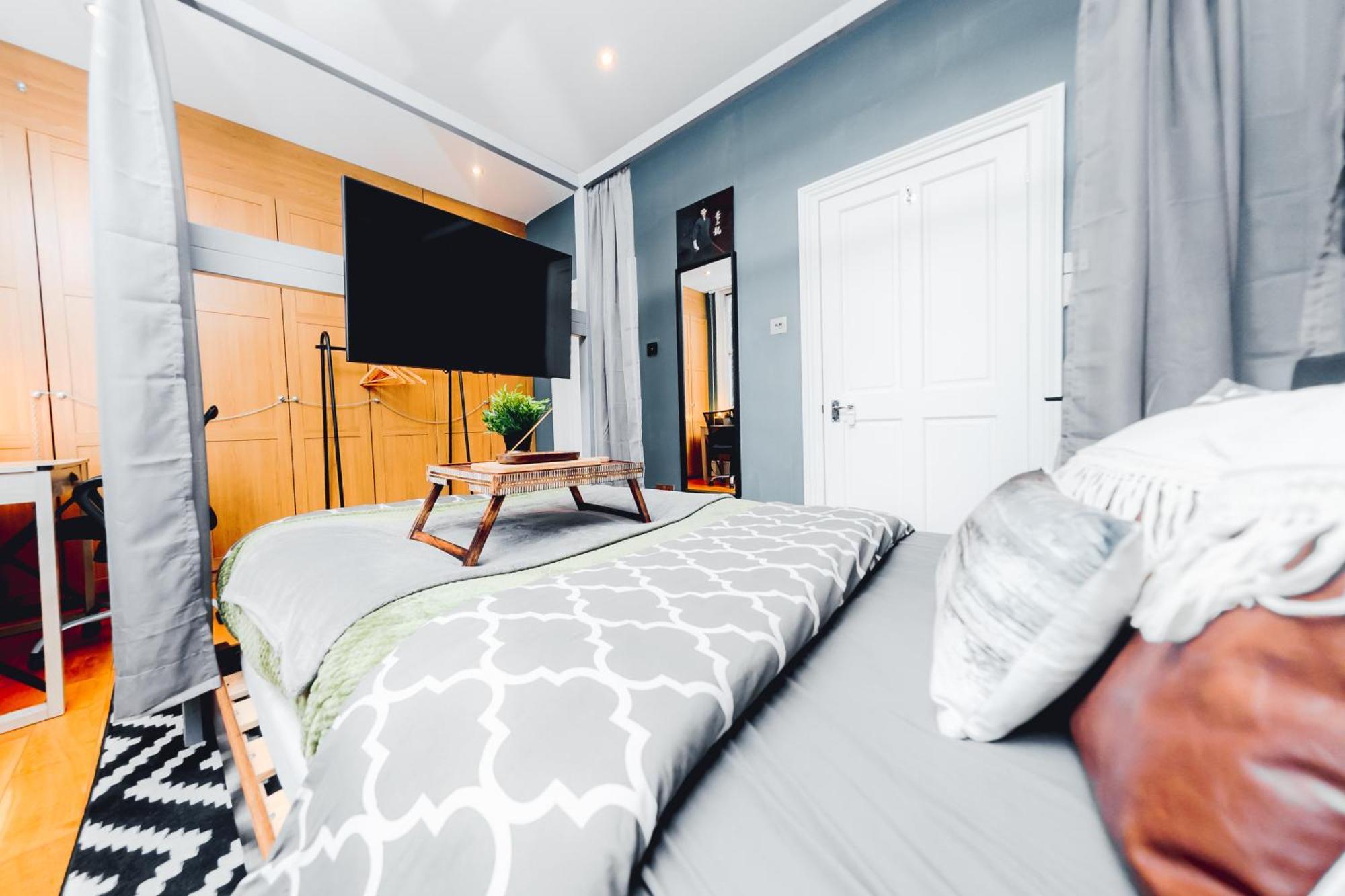 Master En - Townhouse Double With Garden & Hot Tub Londres