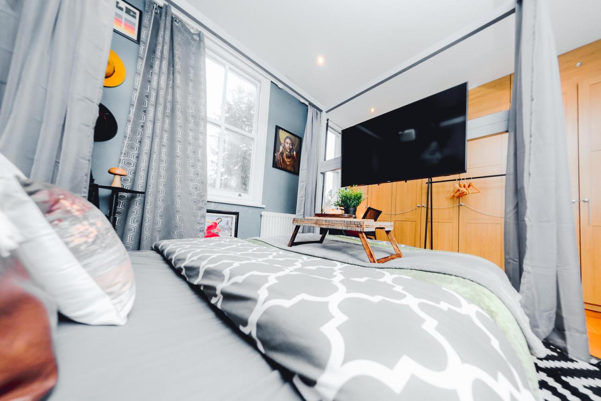Master En - Townhouse Double With Garden & Hot Tub Quarto em Acomodações Particulares *
